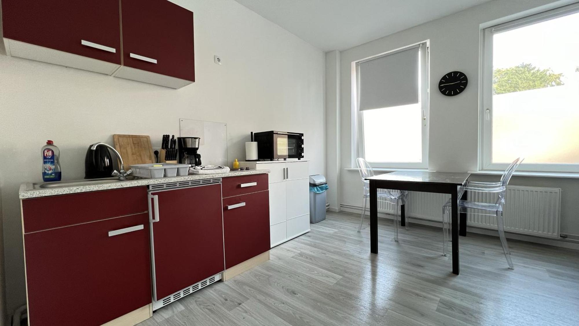 Studio-Apartments Fuer Monteure & Businessgaeste Zentral In Neumünster Eksteriør bilde
