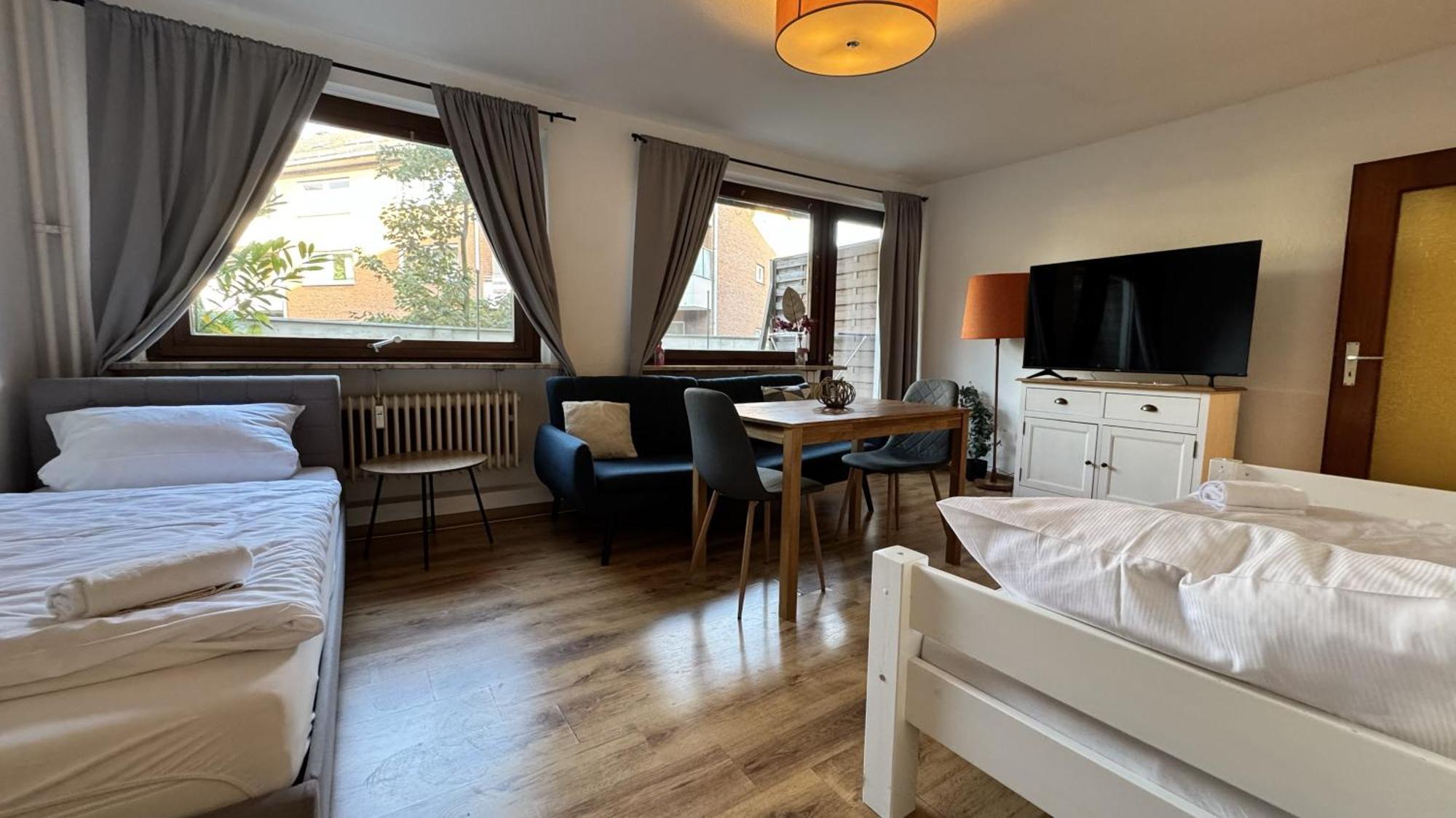 Studio-Apartments Fuer Monteure & Businessgaeste Zentral In Neumünster Eksteriør bilde