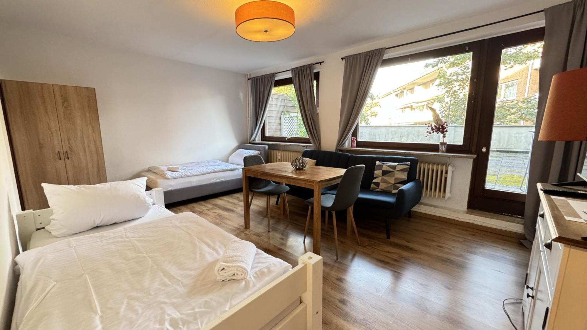 Studio-Apartments Fuer Monteure & Businessgaeste Zentral In Neumünster Eksteriør bilde